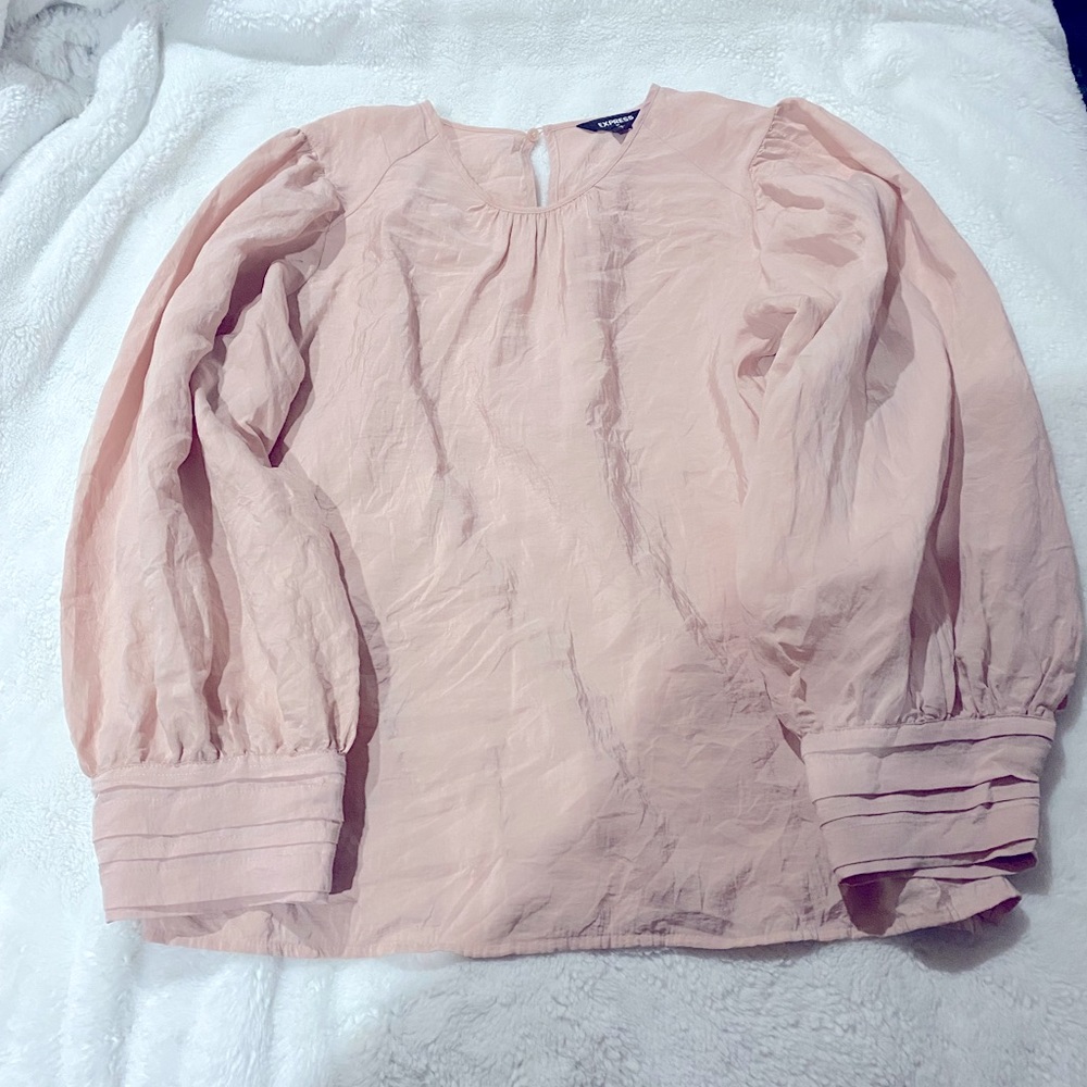 Express Portifino Puffy Sleeve Blouse